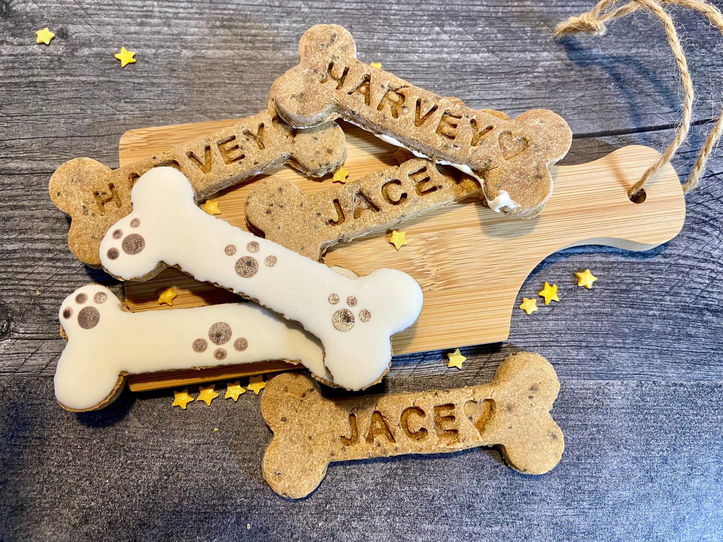 "Name & Nibble” Canine Cookie Gift Set