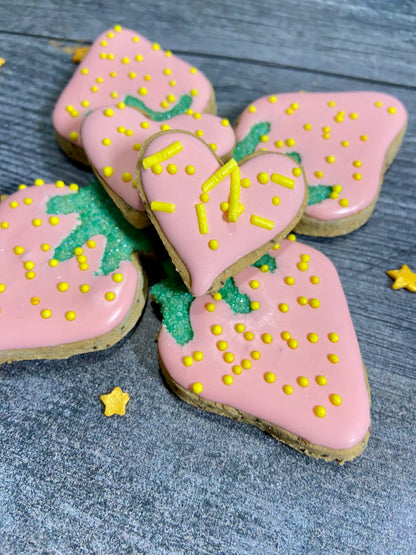 ”Sweetheart Berries” Canine Cookie Gift Set🍓🍓🍓