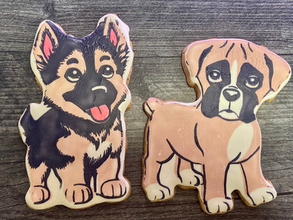 "Pup-Toons" Gift Sets Certified Lookie-a-Tookie™ Canine Cookies, Breed Dog Treats