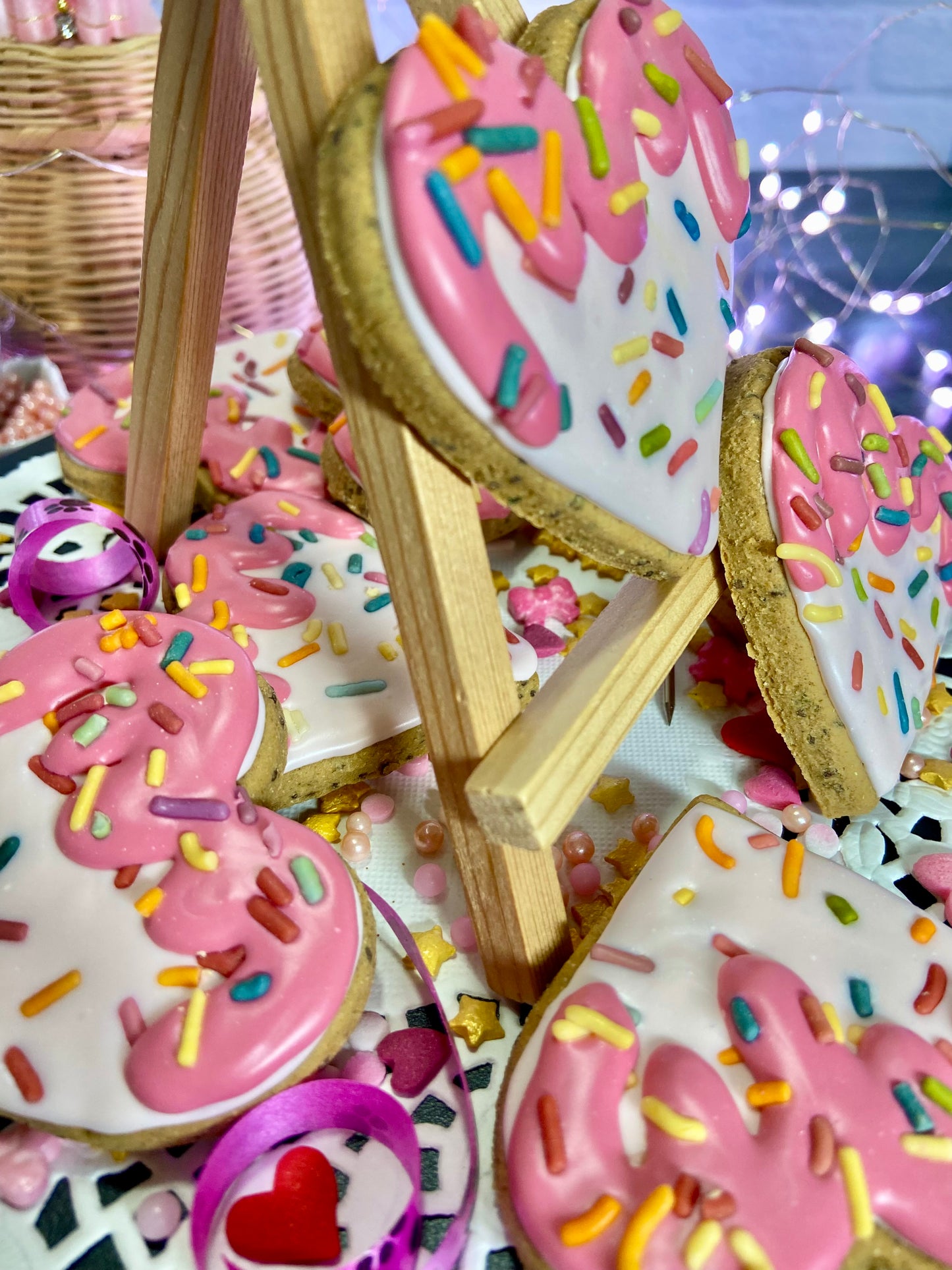 "THE CHEERY PUP COLLECTION" Our Cheery Corner Gift Set — by Doggie Bag Biscuits™