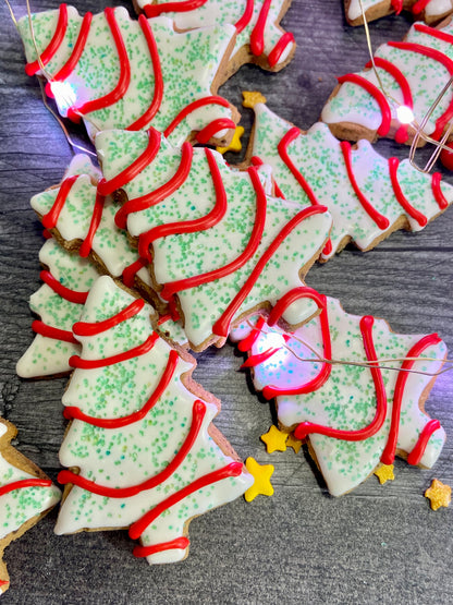 "OH CHRISTMAS TREAT" Gift Set Certified Lookie-a-Tookie™ Canine Cookies, Christmas Dog Treats