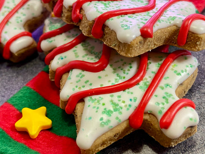 "OH CHRISTMAS TREAT" Gift Set Certified Lookie-a-Tookie™ Canine Cookies, Christmas Dog Treats