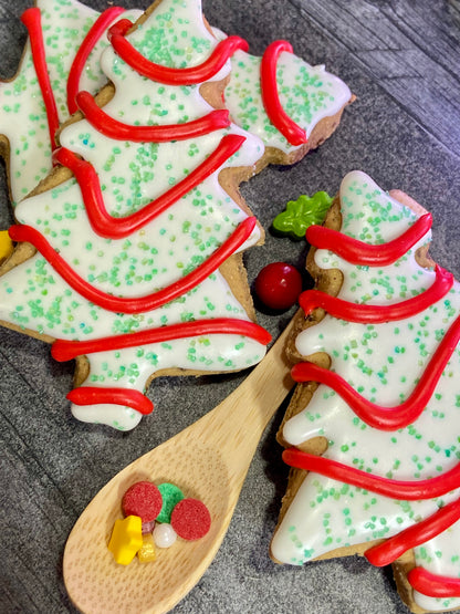 "OH CHRISTMAS TREAT" Gift Set Certified Lookie-a-Tookie™ Canine Cookies, Christmas Dog Treats