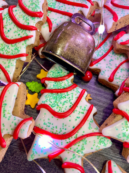 "OH CHRISTMAS TREAT" Gift Set Certified Lookie-a-Tookie™ Canine Cookies, Christmas Dog Treats