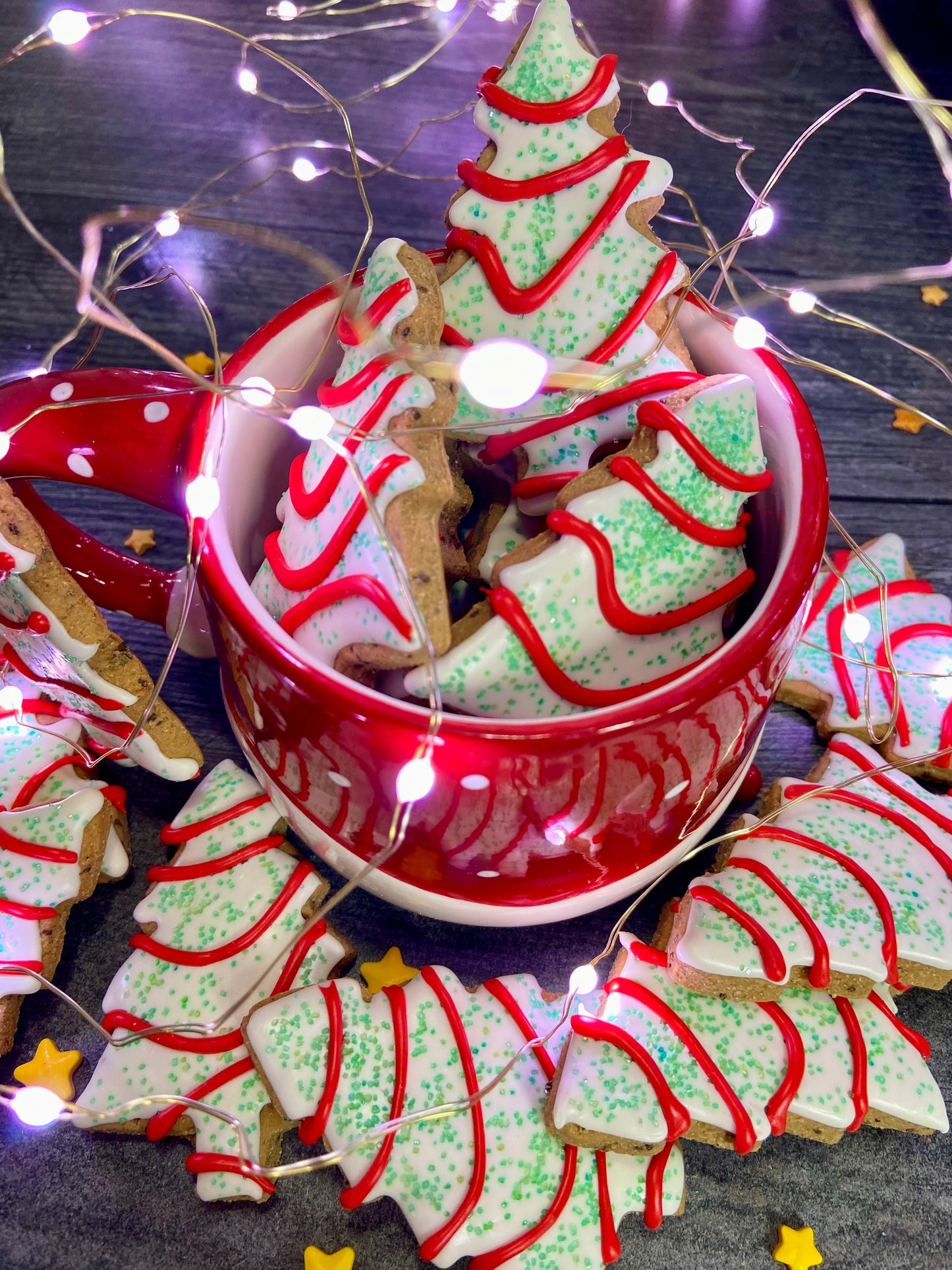 "OH CHRISTMAS TREAT" Gift Set Certified Lookie-a-Tookie™ Canine Cookies, Christmas Dog Treats