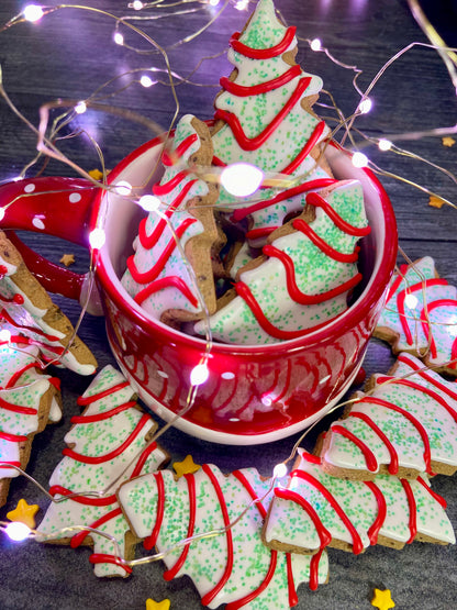 "OH CHRISTMAS TREAT" Gift Set Certified Lookie-a-Tookie™ Canine Cookies, Christmas Dog Treats