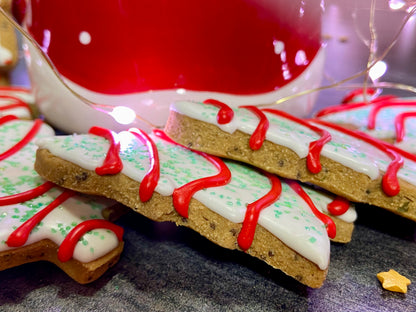 "OH CHRISTMAS TREAT" Gift Set Certified Lookie-a-Tookie™ Canine Cookies, Christmas Dog Treats