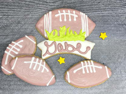 "Fido Football" Canine Cookie Box Gift Set 🏈🐾