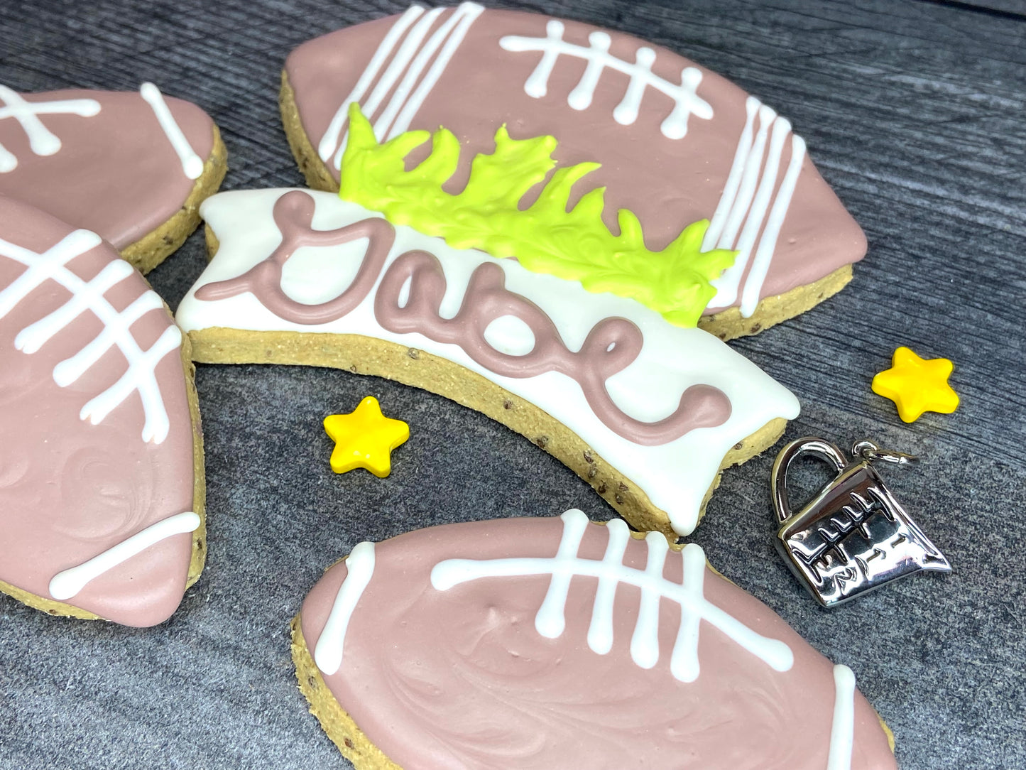 "Fido Football" Canine Cookie Box Gift Set 🏈🐾