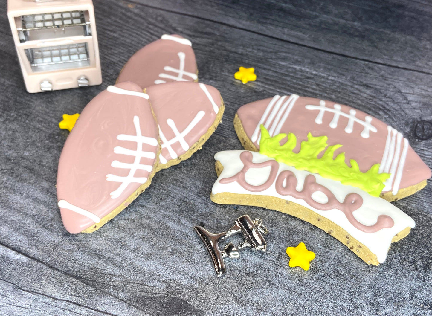 "Fido Football" Canine Cookie Box Gift Set 🏈🐾