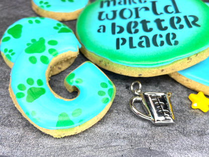 "YOU MAKE THE WORLD A BETTER PLACE"   Canine Cookie Gift Box Set 🌎🐾