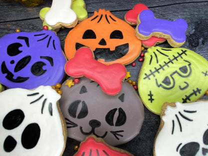 "Spooky Doggie Dumpling Surprise" Canine Cookie Box Gift Set 👻🥟🐾