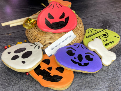 "Spooky Doggie Dumpling Surprise" Canine Cookie Box Gift Set 👻🥟🐾