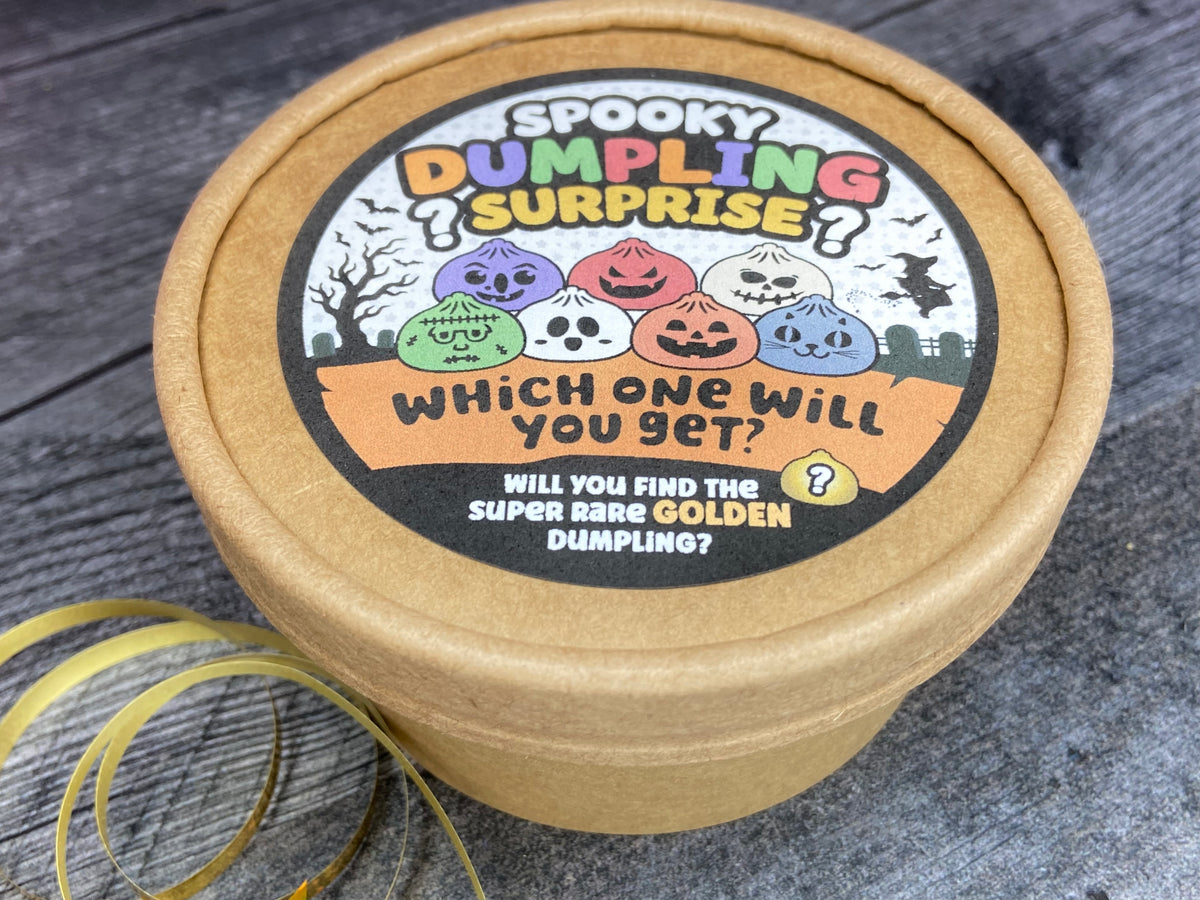 "Spooky Doggie Dumpling Surprise" Canine Cookie Box Gift Set 👻🥟🐾