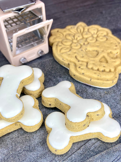 BOO-tiful Bones" Canine Cookie Box Gift Set 💀🌸🐾
