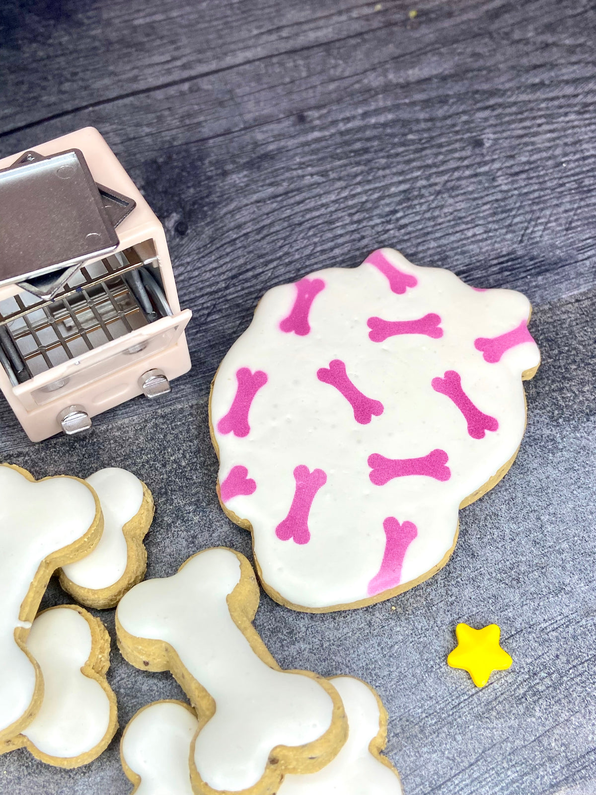 BOO-tiful Bones" Canine Cookie Box Gift Set 💀🌸🐾