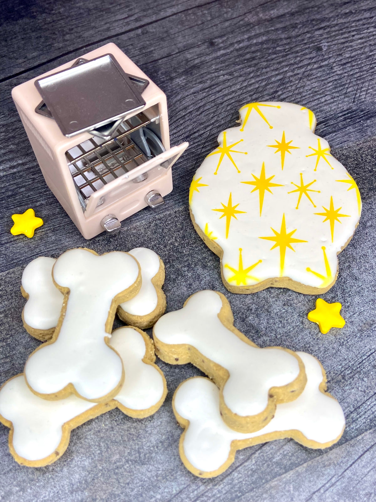 "Moonlight Mischief" Canine Cookie Box Gift Set 🌙🎩✨