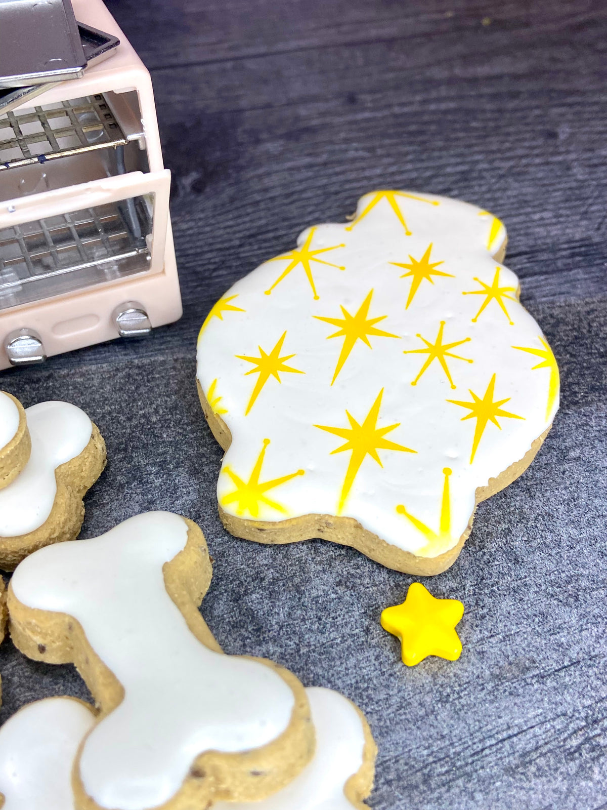 "Moonlight Mischief" Canine Cookie Box Gift Set 🌙🎩✨