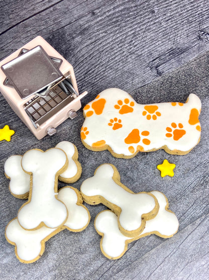 "The Howl-o-Weenie" Canine Cookie Box Gift Set 👻🎃🐾