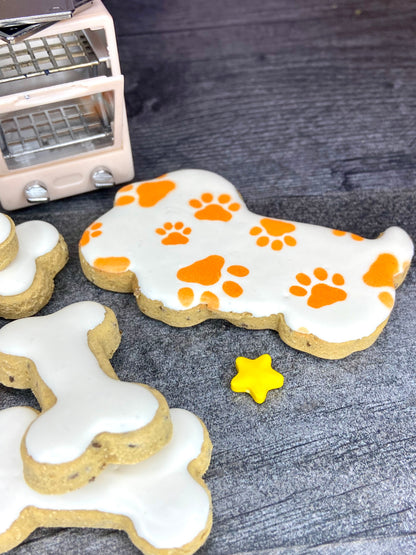 "The Howl-o-Weenie" Canine Cookie Box Gift Set 👻🎃🐾