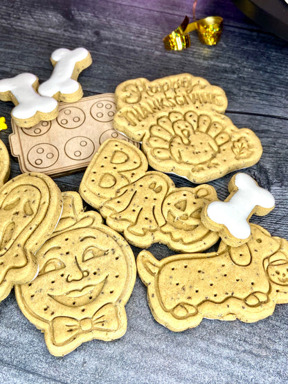 "The Howl-o-Weenie" Canine Cookie Box Gift Set 👻🎃🐾