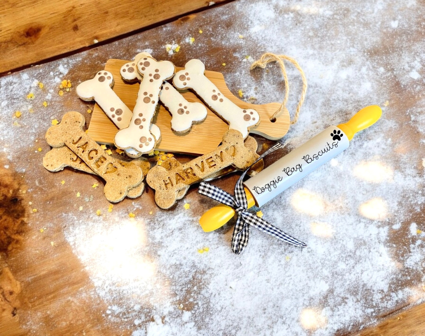 "Name & Nibble” Canine Cookie Gift Set