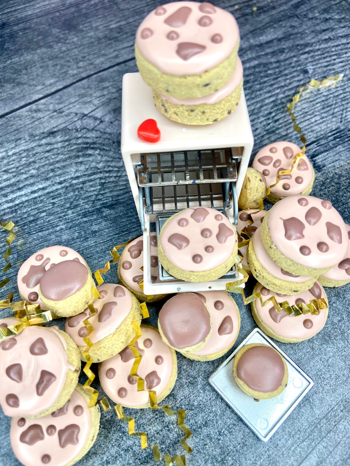 "Ho Ho Ho Choco" Christmas Canine Cookie Story-Book Box Gift Set