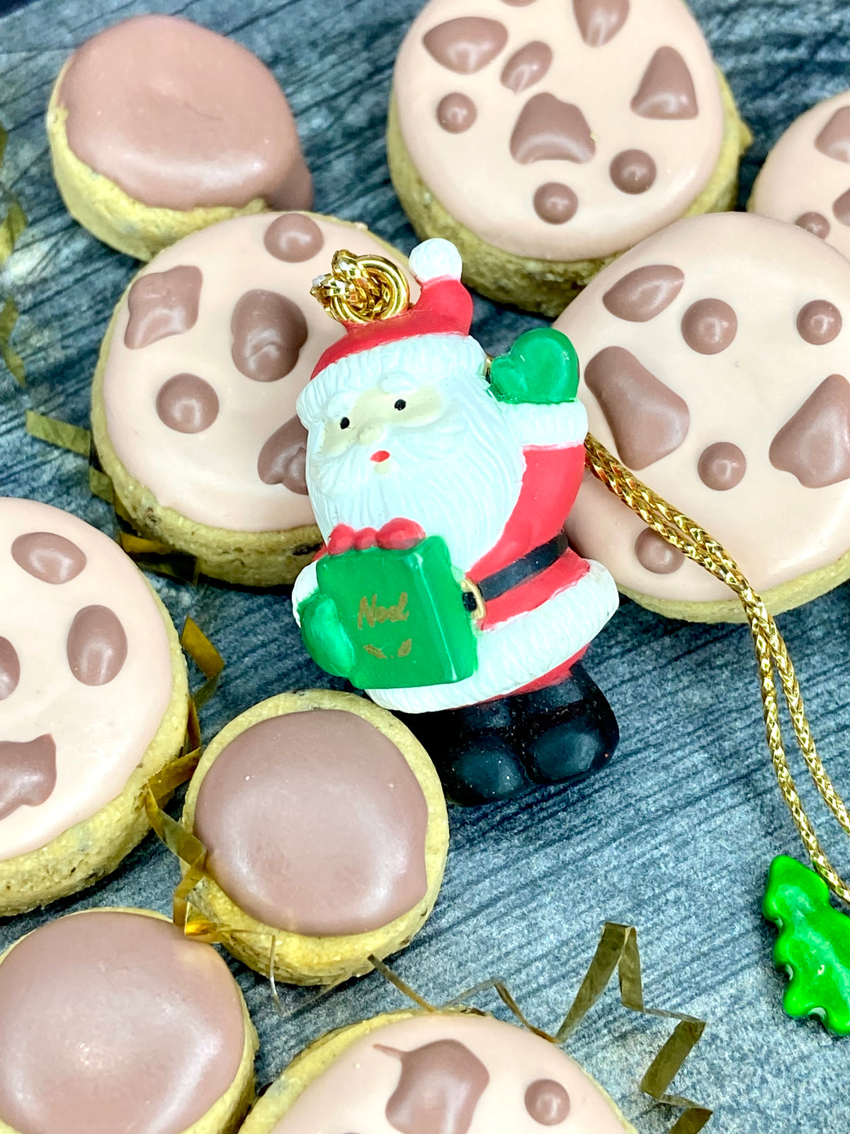 "Ho Ho Ho Choco" Christmas Canine Cookie Story-Book Box Gift Set