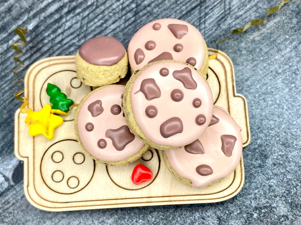 "Ho Ho Ho Choco" Christmas Canine Cookie Story-Book Box Gift Set
