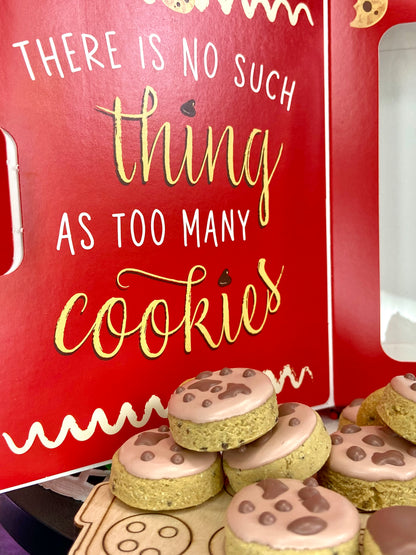"Ho Ho Ho Choco" Christmas Canine Cookie Story-Book Box Gift Set