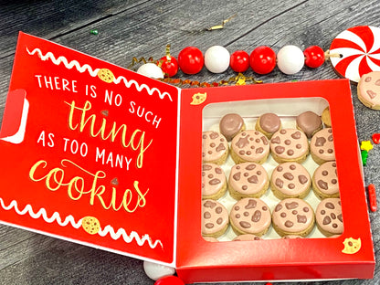 "Ho Ho Ho Choco" Christmas Canine Cookie Story-Book Box Gift Set