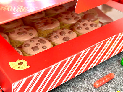 "Ho Ho Ho Choco" Christmas Canine Cookie Story-Book Box Gift Set