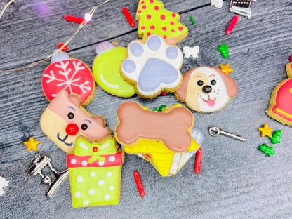 HAPPY PAWLIDAYS! 🎄 12-Day Canine Cookie Advent Calendar