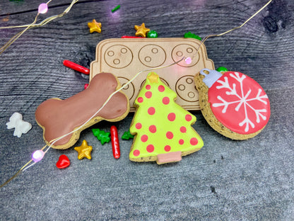 HAPPY PAWLIDAYS! 🎄 12-Day Canine Cookie Advent Calendar