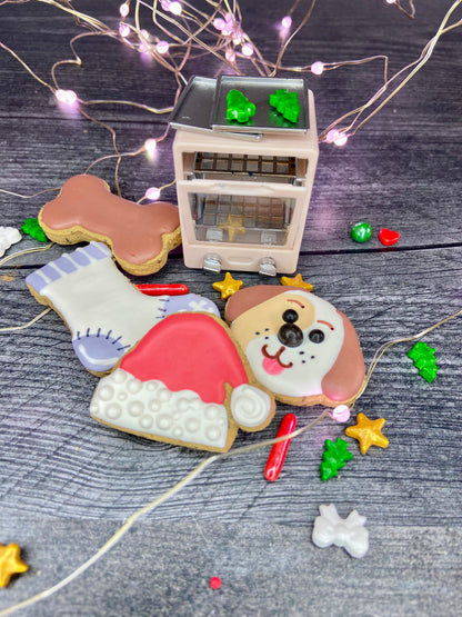 HAPPY PAWLIDAYS! 🎄 12-Day Canine Cookie Advent Calendar