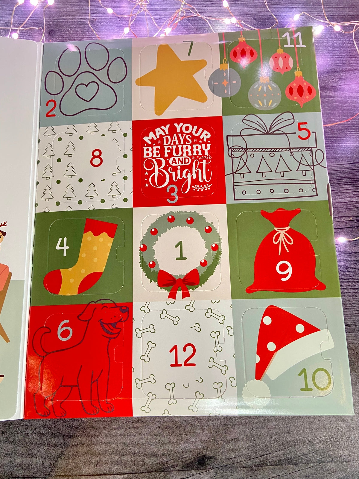 HAPPY PAWLIDAYS! 🎄 12-Day Canine Cookie Advent Calendar