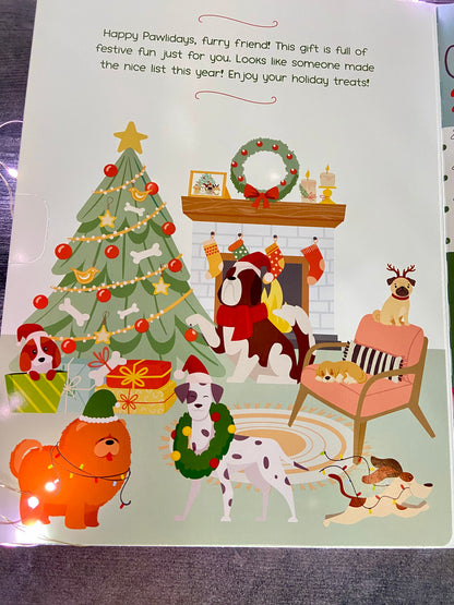 HAPPY PAWLIDAYS! 🎄 12-Day Canine Cookie Advent Calendar