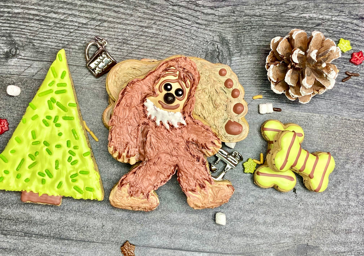 "Bigfoot's Trail of Treats" Canine Cookie Gift Set