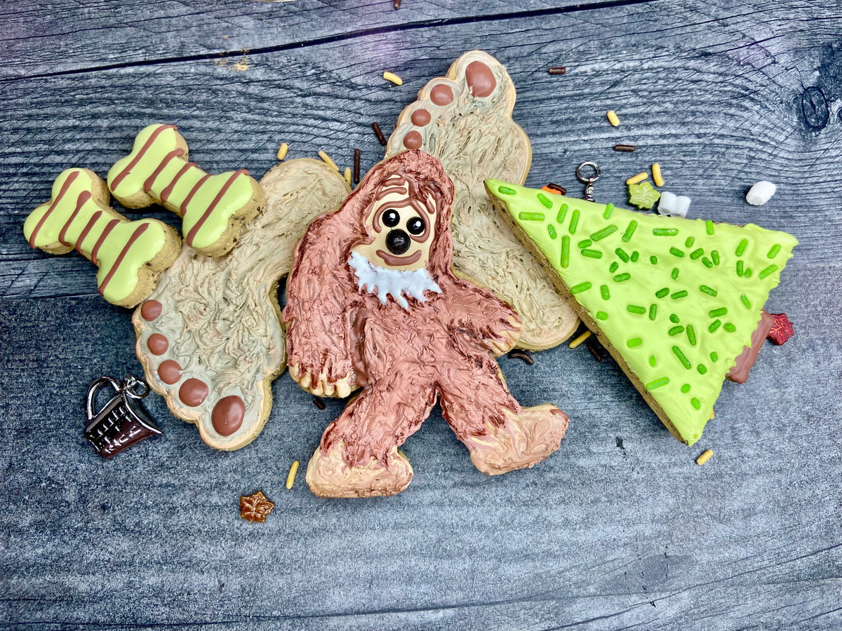 "Bigfoot's Trail of Treats" Canine Cookie Gift Set