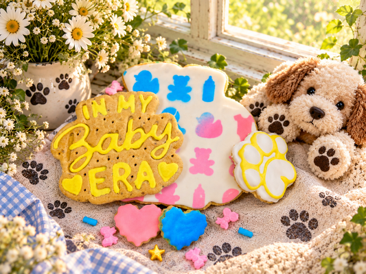 IN MY BABY ERA 🩷🐾  Fur-Mom Canine Cookie Gift Set  Puppy Celebration