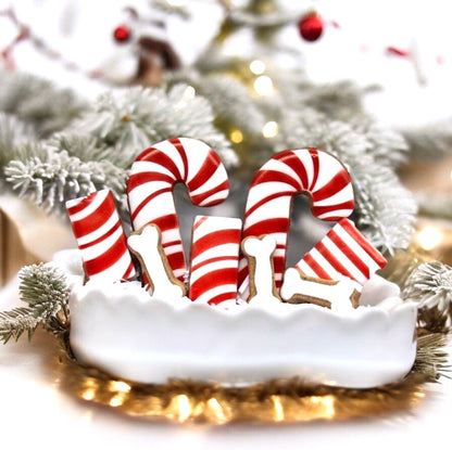 “Pretty Peppermint” Canine Cookie Gift Set 🍬🐾🎄