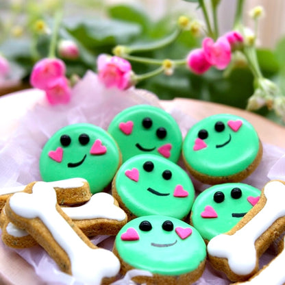 “Peas Get Well Soon” Canine Cookie Gift Set 🐾💚
