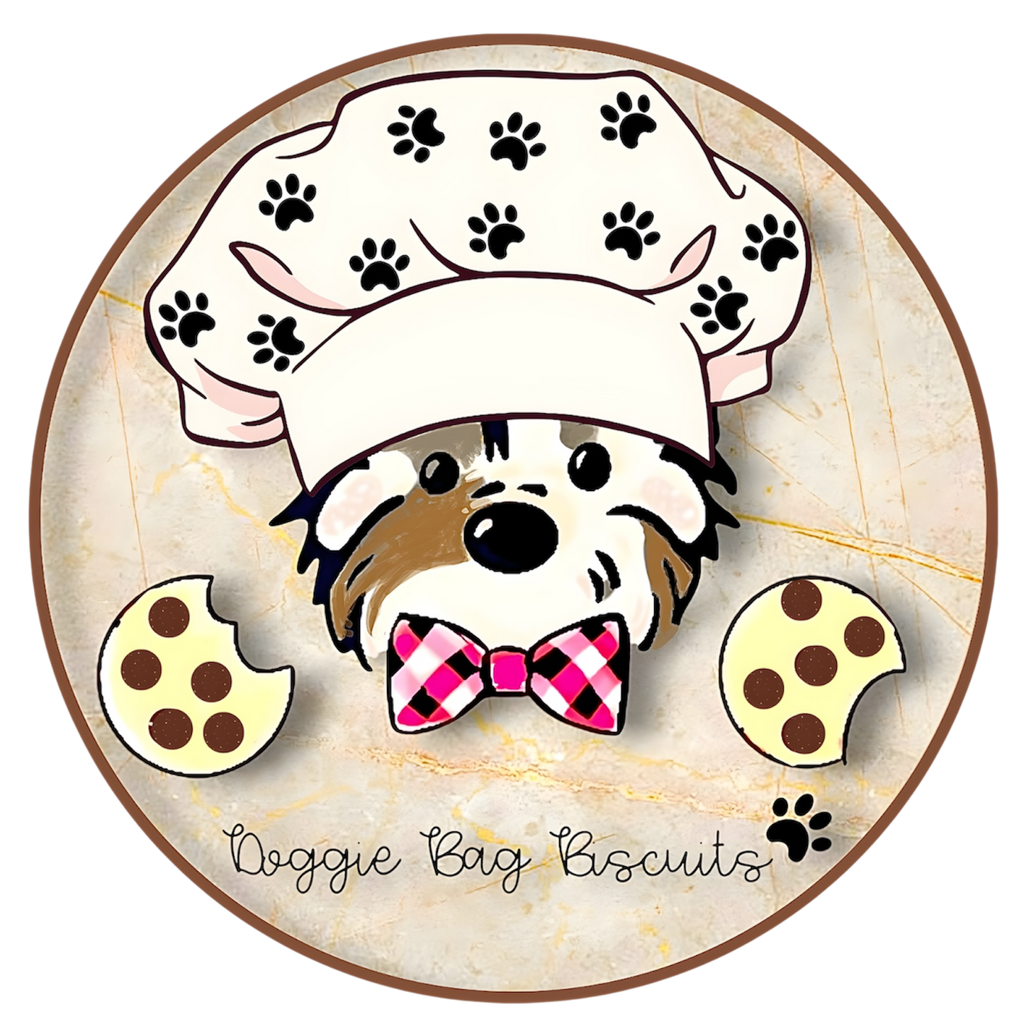 "THE CHEERY PUP COLLECTION" Our Cheery Corner Gift Set — by Doggie Bag Biscuits™