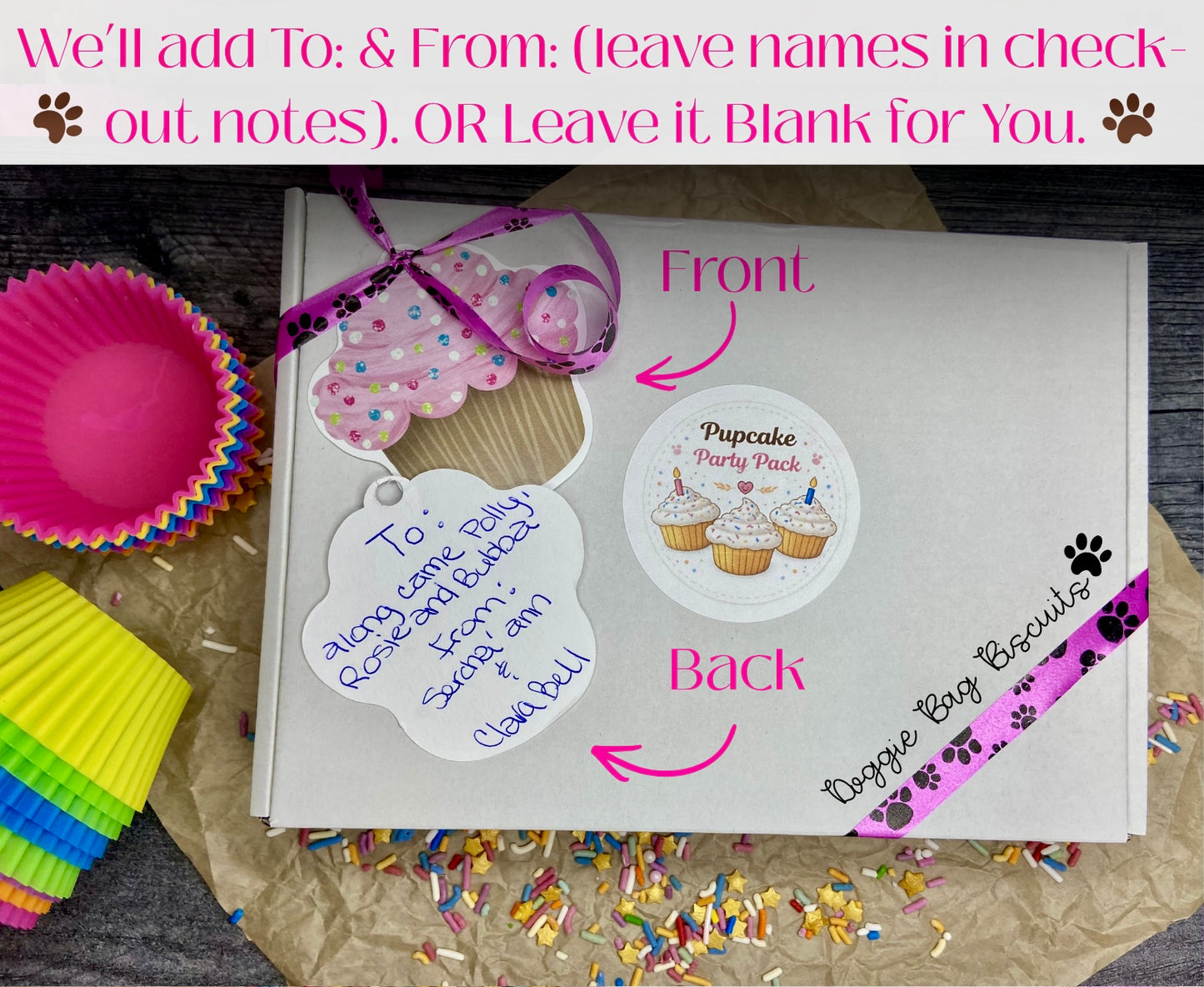 "Pupcake Party Pack" Gift Box 🎉🧁🐾