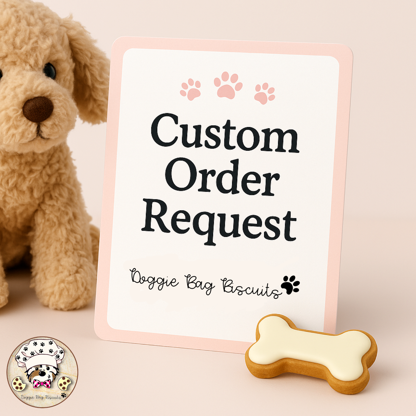 “Custom Canine Cookie" Order Request 🐾🍪