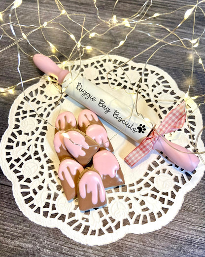 " Cordially Yours' " Canine Cookie Gift Set 🍫🎀