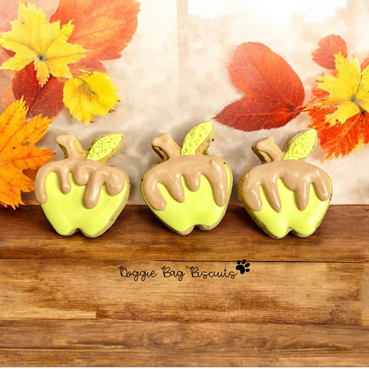 "Harvest Caramel Apple" Gift Set Certified Lookie-a-Tookie™ Canine Cookies, Fall Dog Treats