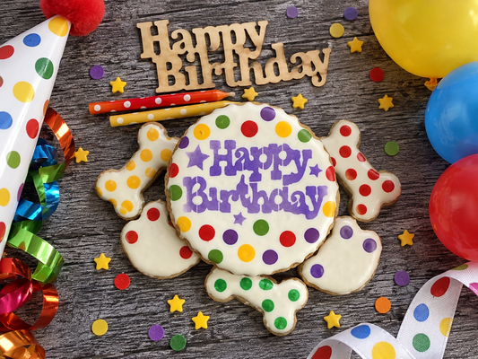 "Biscuits & Barkday Bliss" Canine Cookie Gift Set 🎉🐾