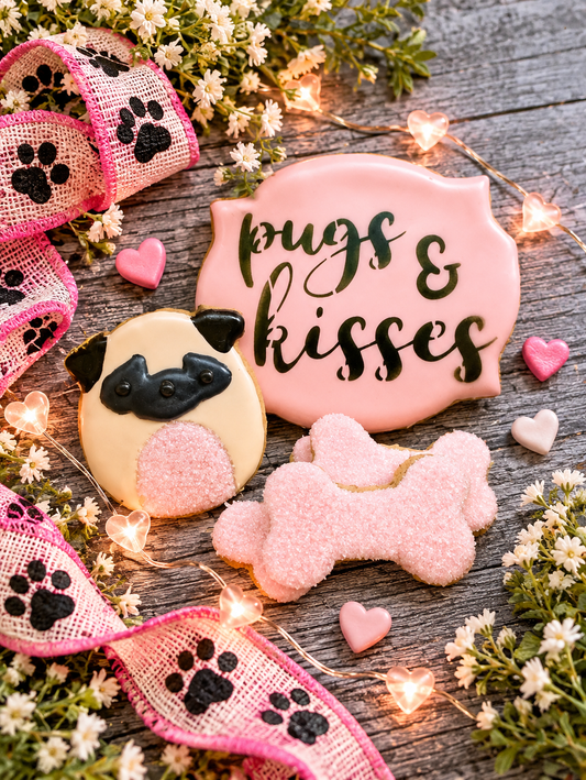 Pugs & Kisses™ Canine Cookie Gift Set 💋🐾