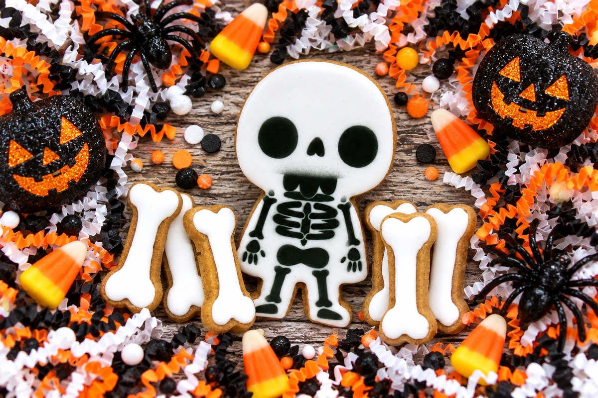 Funny Bones™ Canine Cookie Gift Set 💀🐾